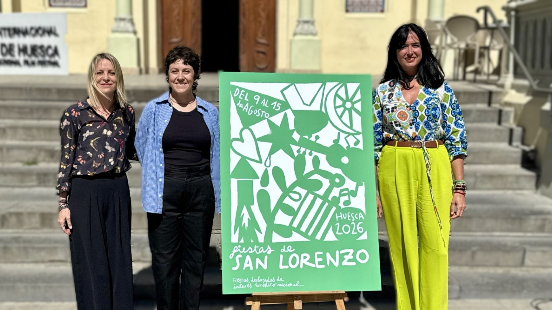 Marta Alonso sintetiza el alma de San Lorenzo en el cartel d