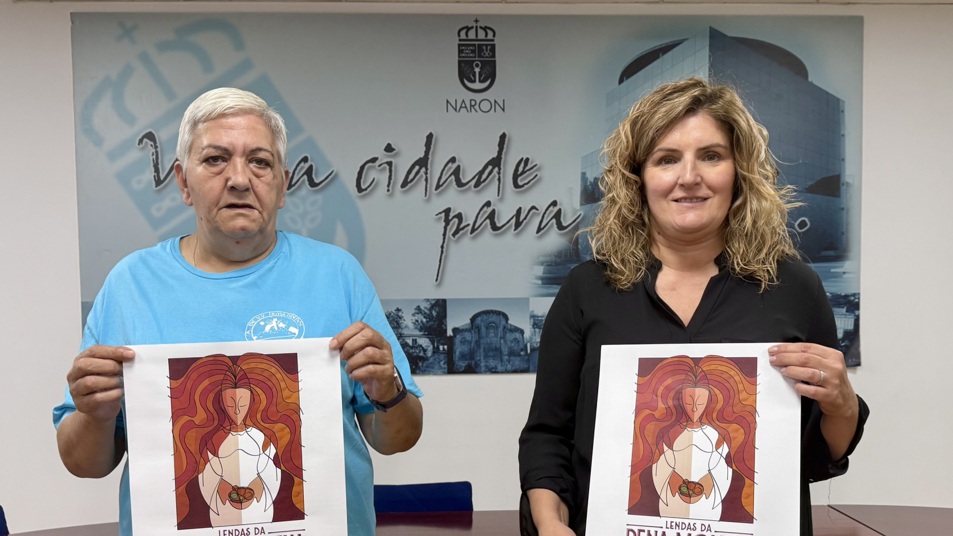 Narón revive la leyenda de la Pena Molexa con una andaina no