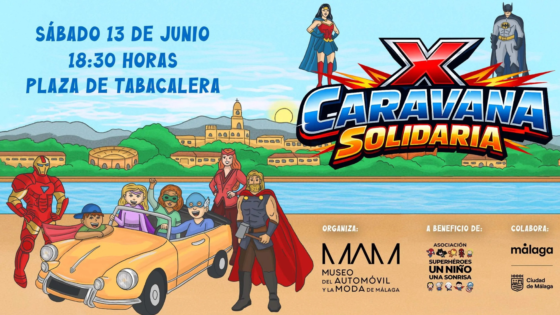 Málaga se prepara para su Caravana Solidaria más e