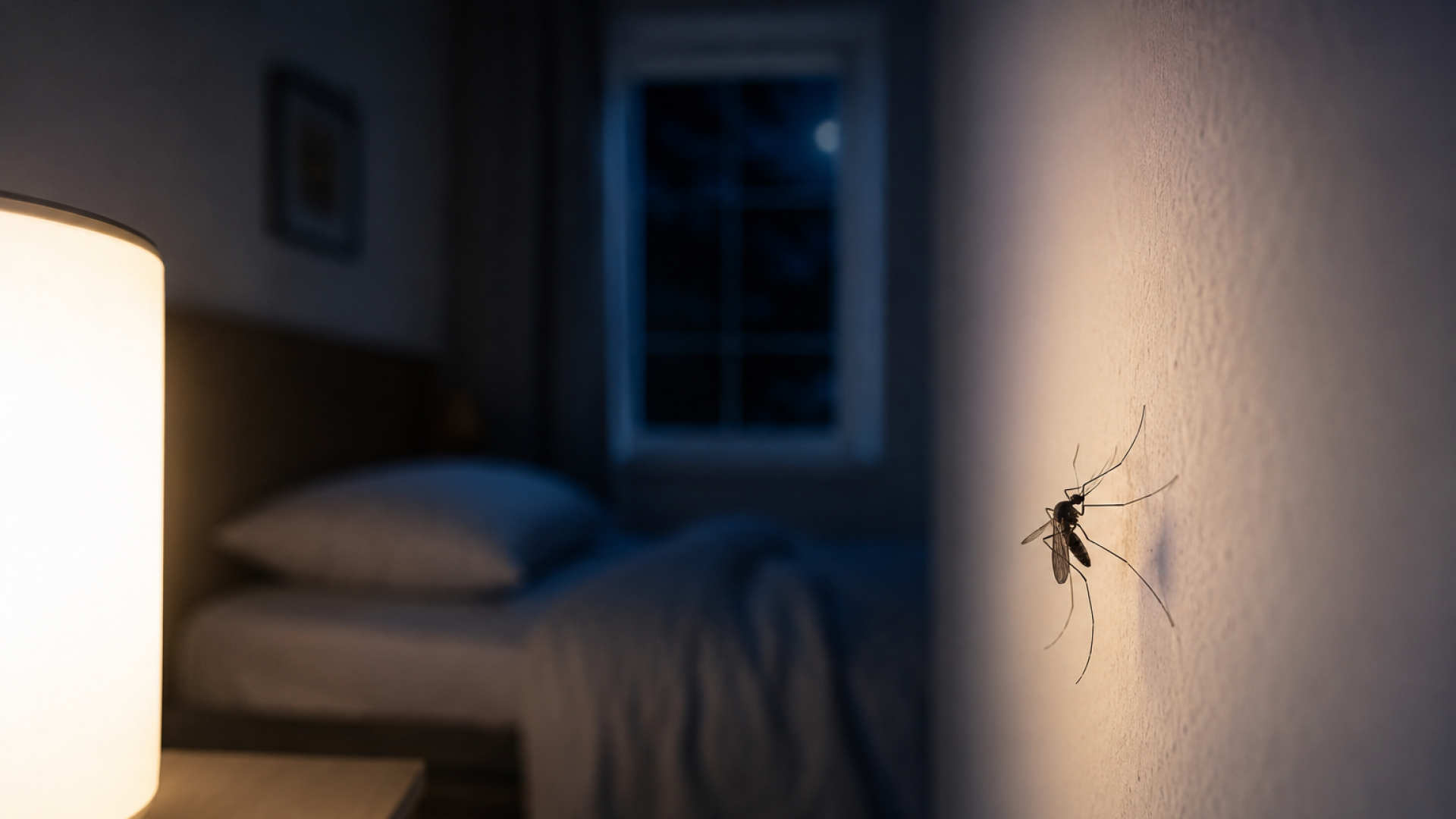 Cómo detectar un mosquito en la habitación durante