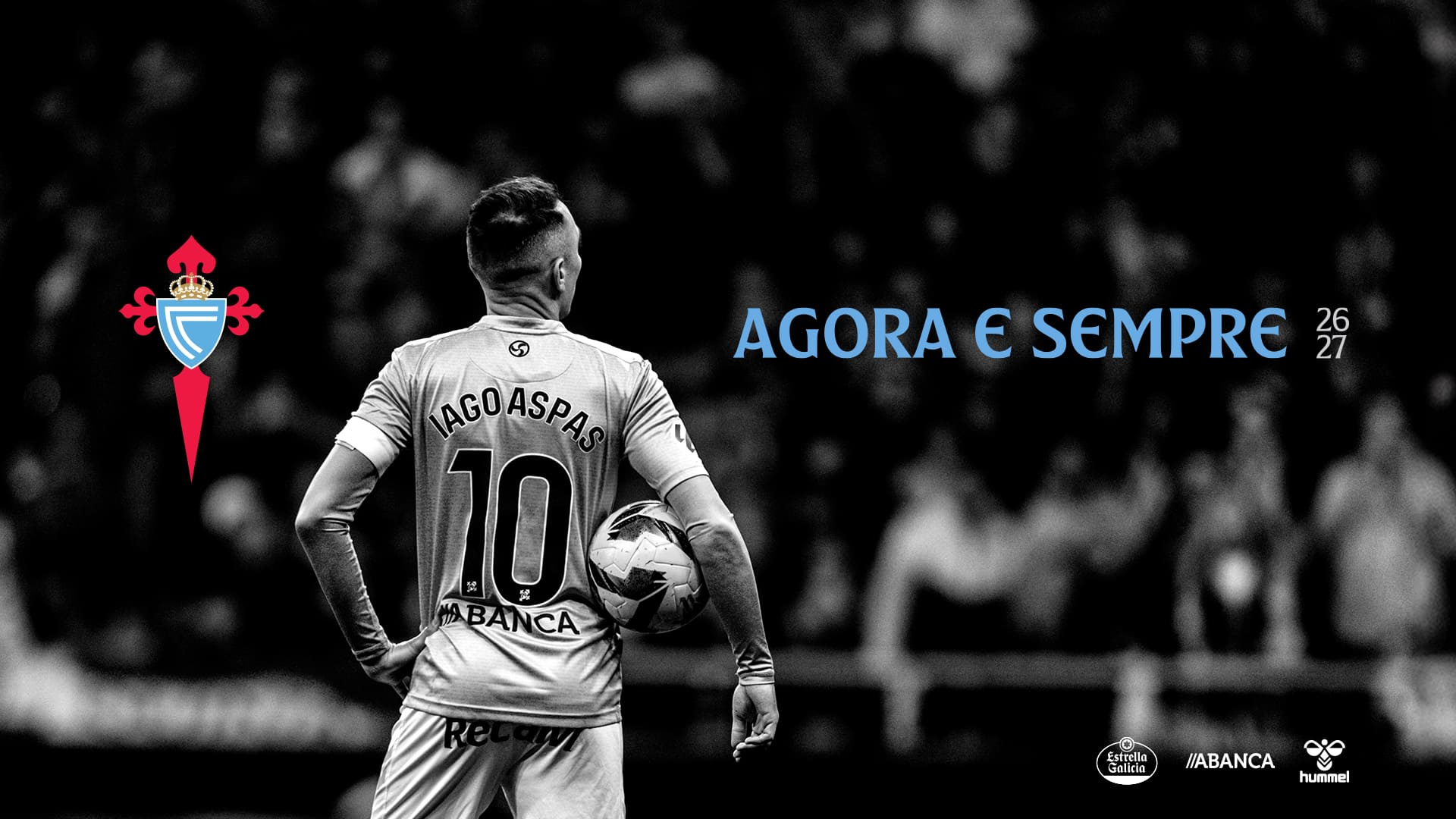 El Celta homenajea a Iago Aspas en su nueva campaña de abona