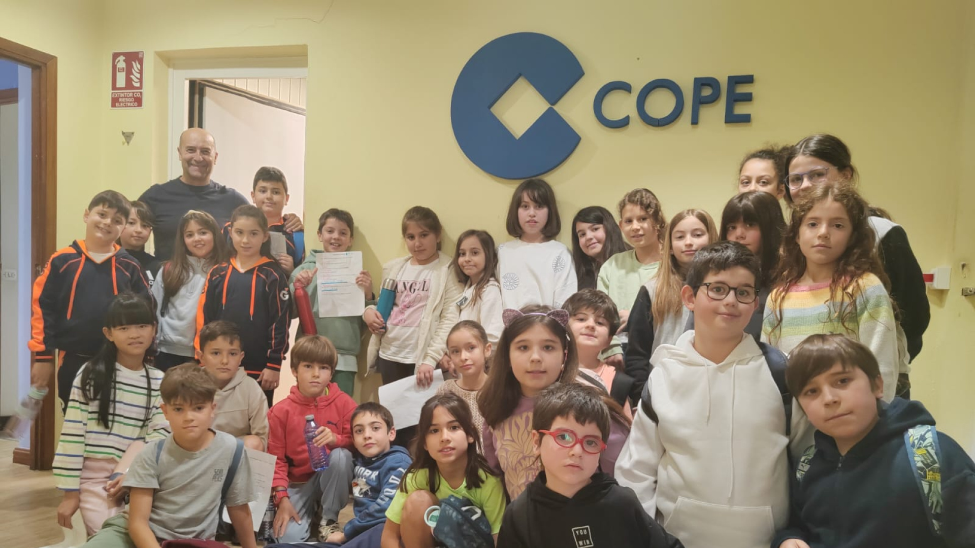 ¿Futuros xornalistas? Os alumnos do Colexio Galén descubriro