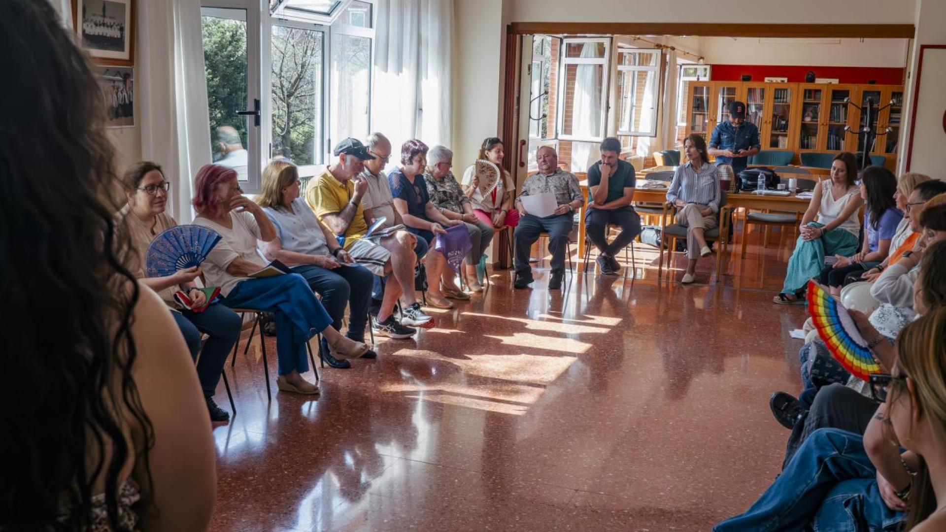 Jóvenes y mayores, unidos para derribar las barreras del eda