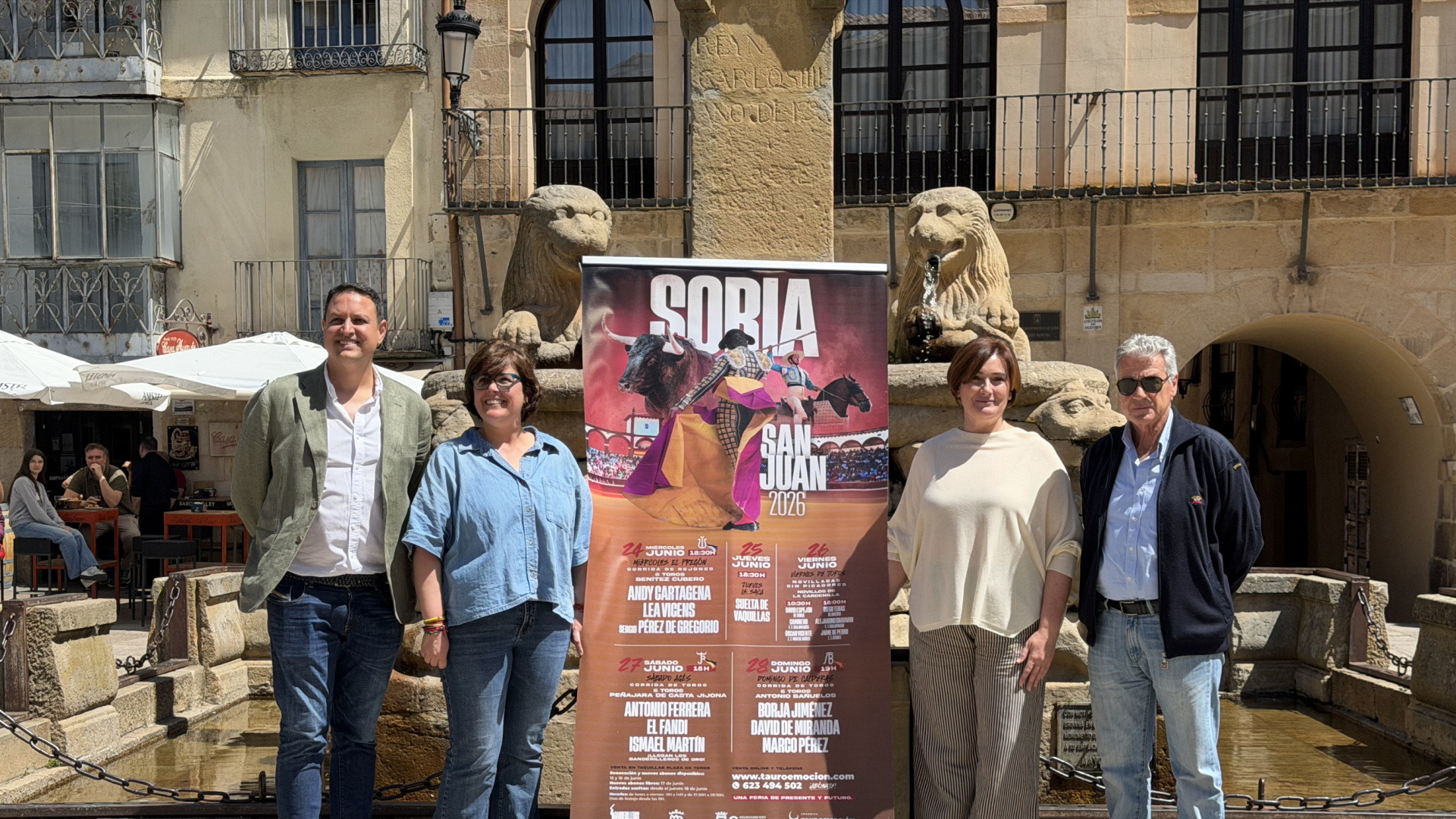 Soria presenta una Feria de San Juan con diestros de distint