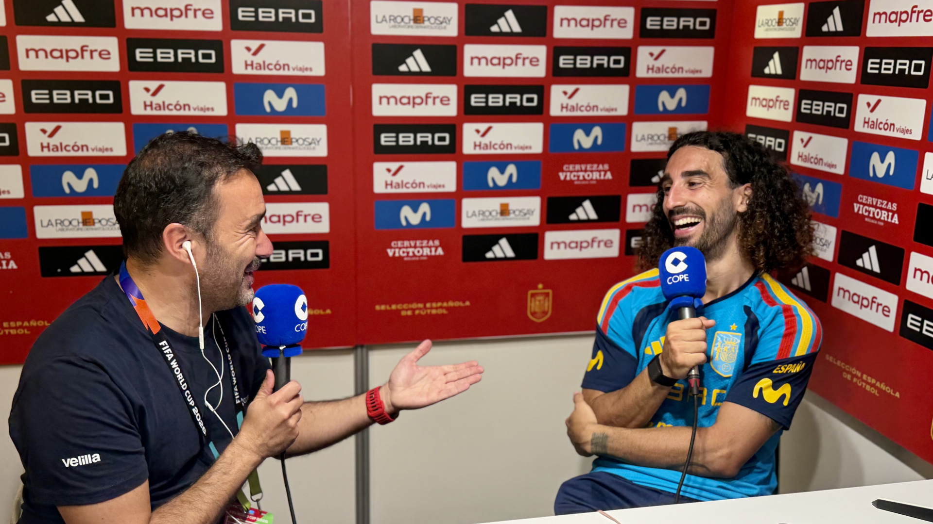 Cucurella, en El Partidazo de COPE: "Si ganamos el Mundial me tatúo la cara de Luis de la Fuente"