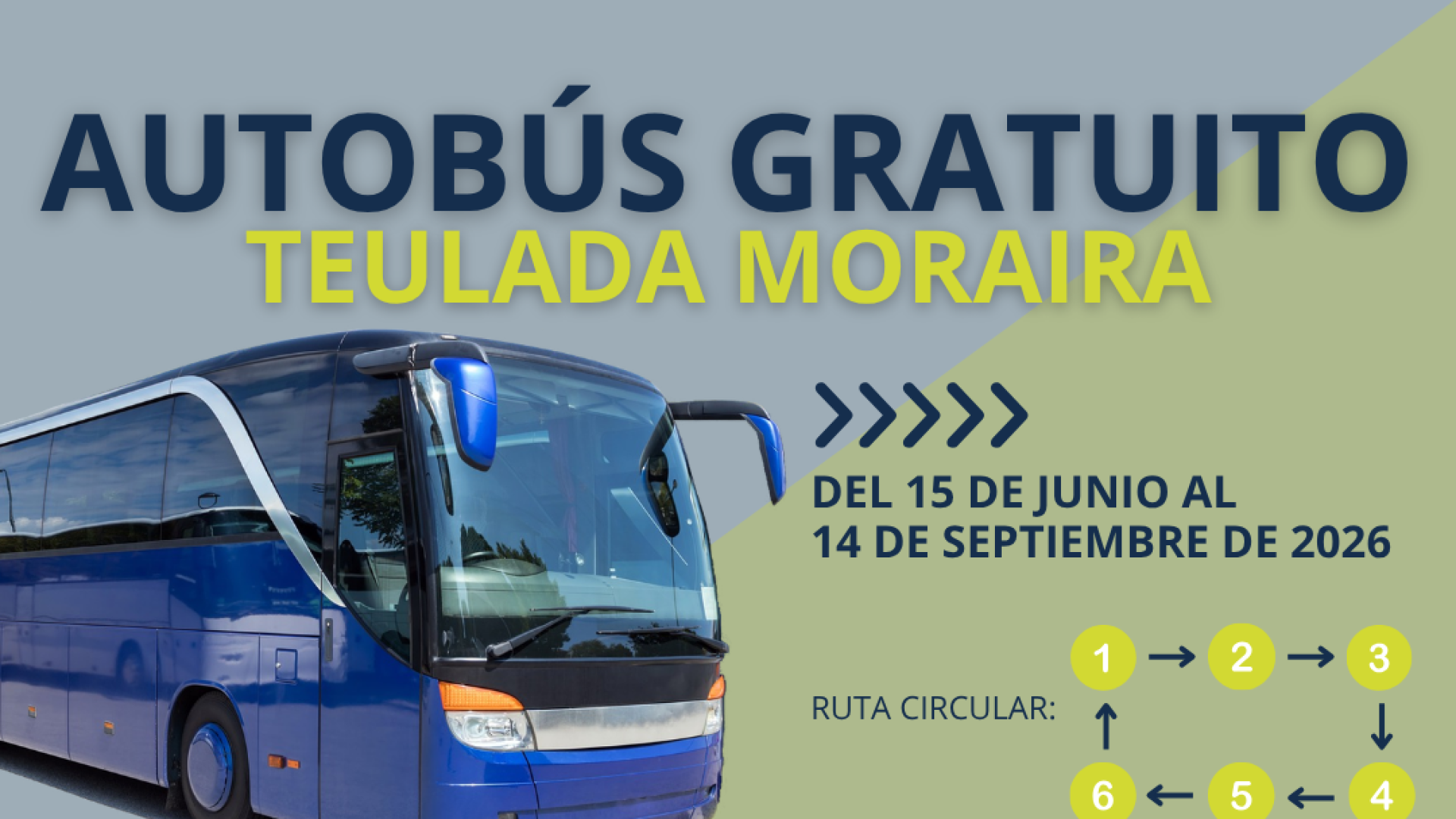 Teulada Moraira activa el autobús gratuito que conecta sus c