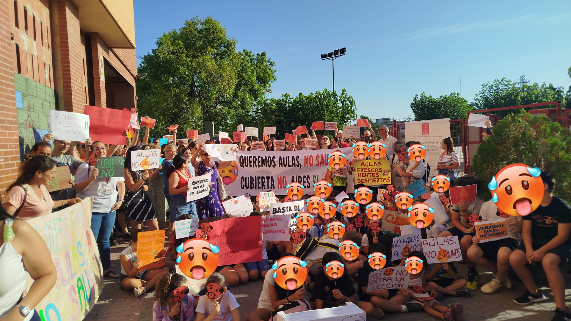 Padres de un colegio de Murcia se plantan: "Esto e