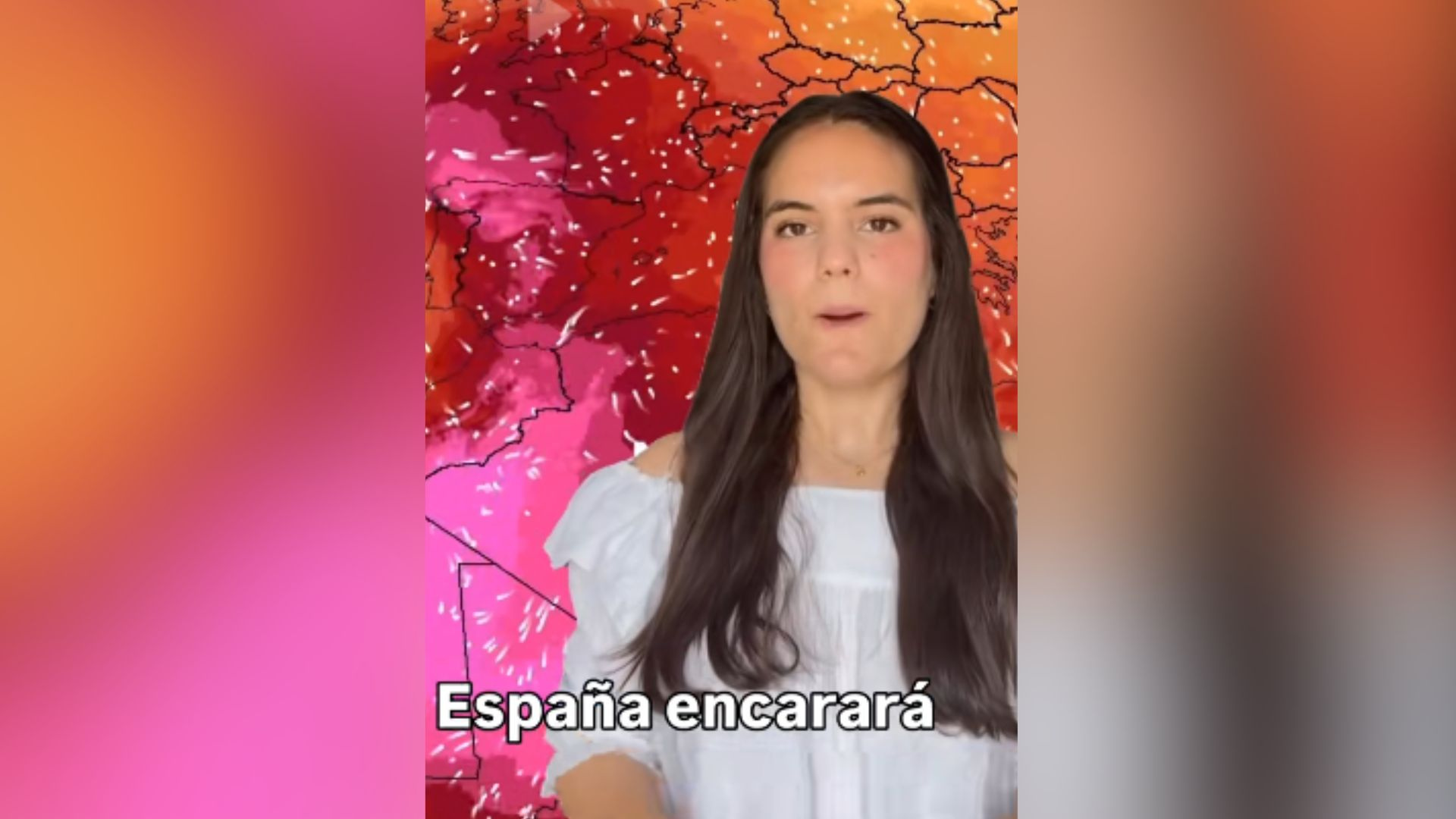Andrea Danta, experta meteorológica: "Son días que pueden pasar a la historia, las máximas rondarán entre los 42 y 44 grados en estas zonas"
