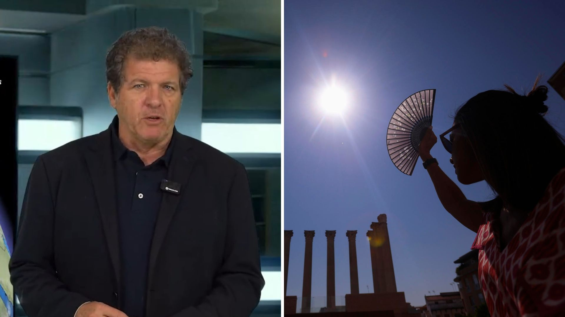 Mario Picazo, meteorólogo: "La incursión de aire cálido desde el norte de África va a hacer que las temperaturas se disparen durante este fin de semana por encima de 40 grados"