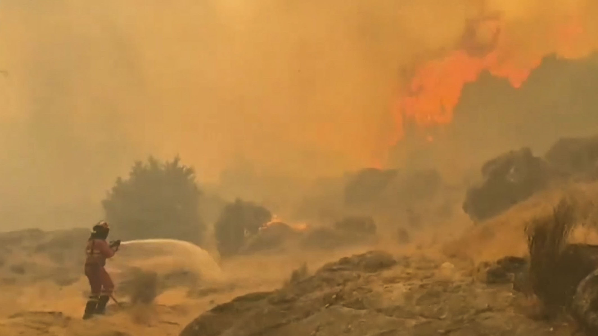 El rescate milagroso que se ha vivido en Cebreros, localidad afectada por los incendios en Ávila: "Allí no corre peligro"