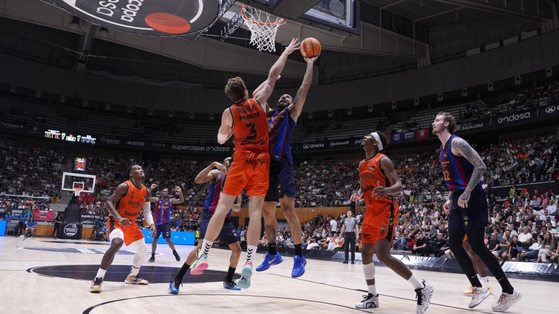 Valencia Basket cae en la semis de la Supercopa (86-87)