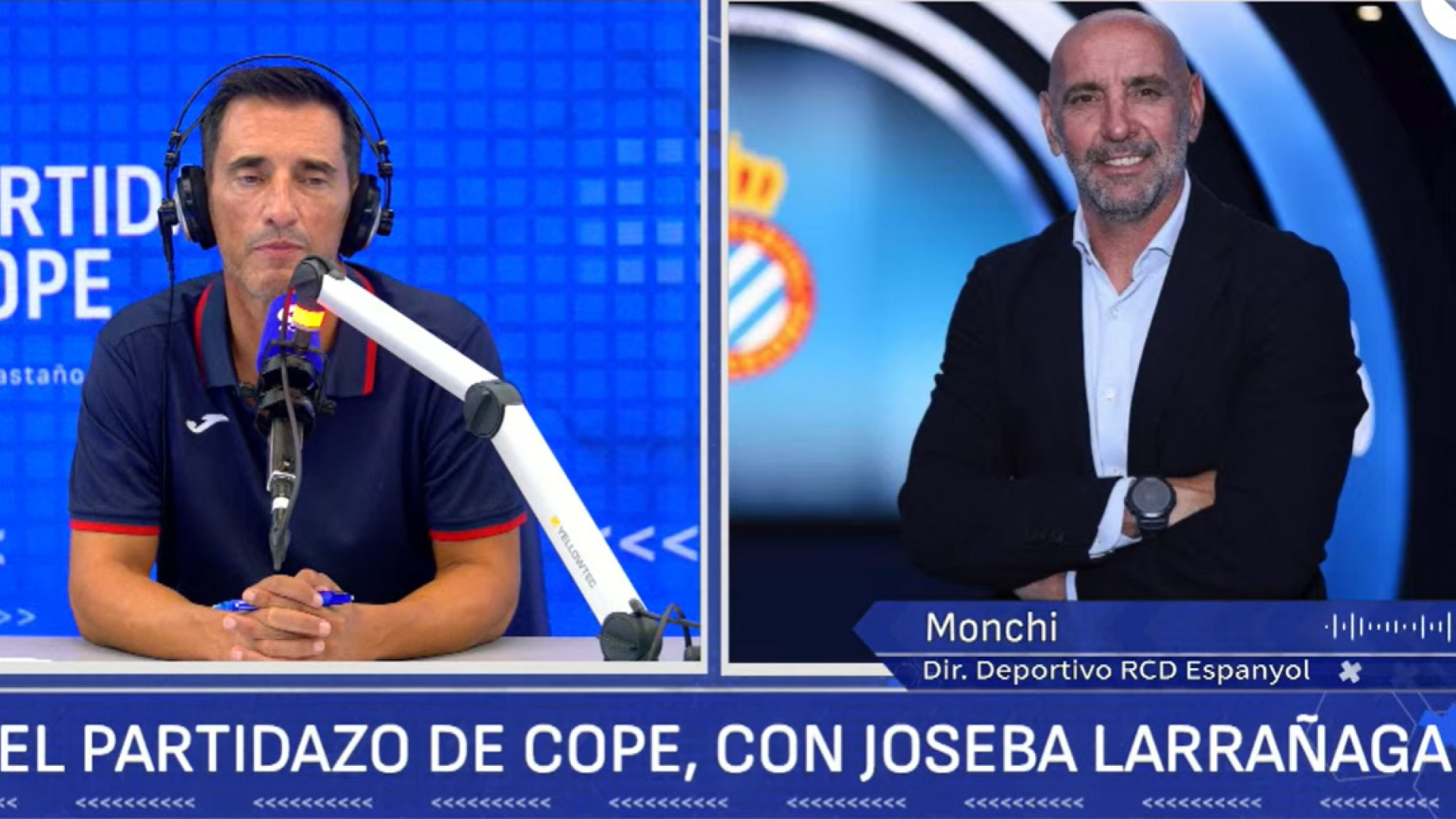 Monchi, en El Partidazo de COPE: "He descubierto un club que me gusta mucho"