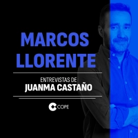 Marcos Llorente con Juanma Castaño, en El Partidazo de COPE