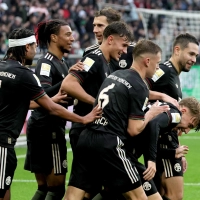 El Bayern de Munich celebra un gol en la Bundesliga