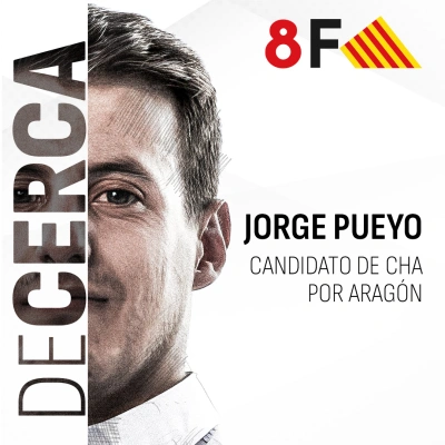 Videopodcast De Cerca con Jorge Pueyo candidato de CHA - largo