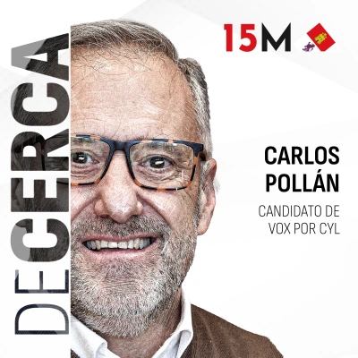 Carlos Pollán, candidato de Vox a la presidencia de Castilla y León