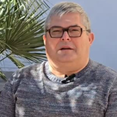 José Jiménez, paciente de ELA