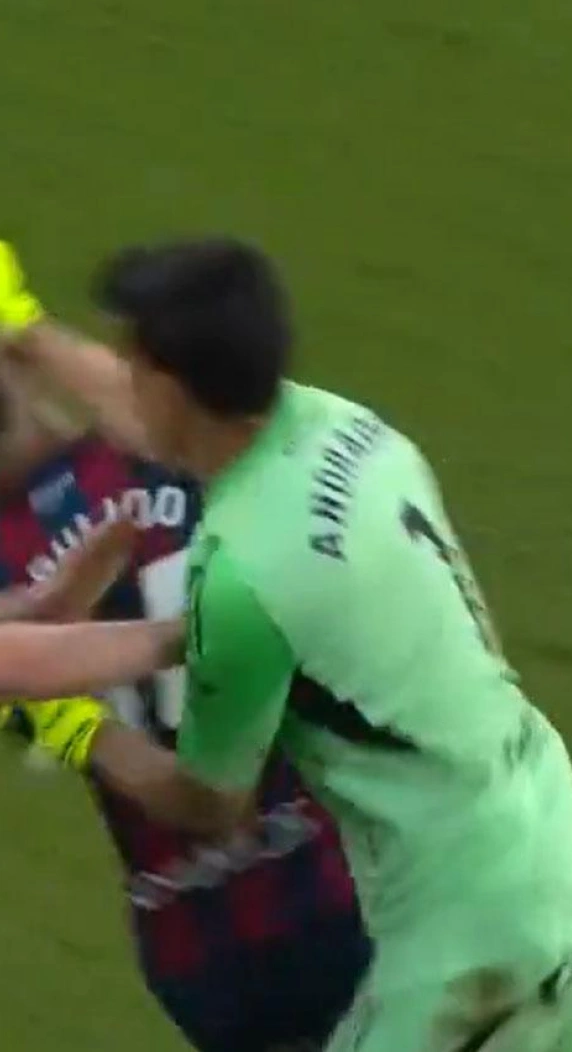 Agresión de Andrada a Pulido