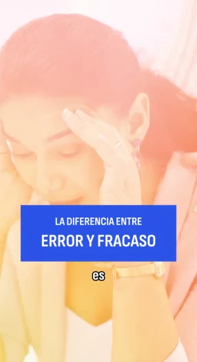 Mario Alonso Puig error y fracaso