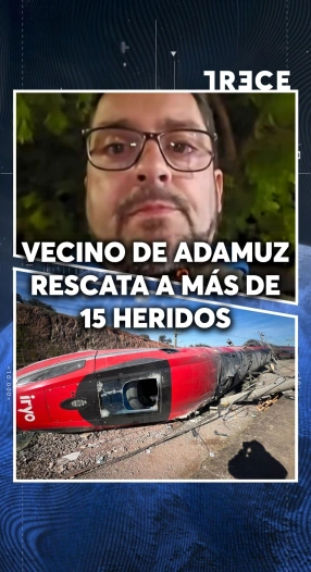 VECINO DE ADAMUZ RESCATA A MÁS DE 15 HERIDOS