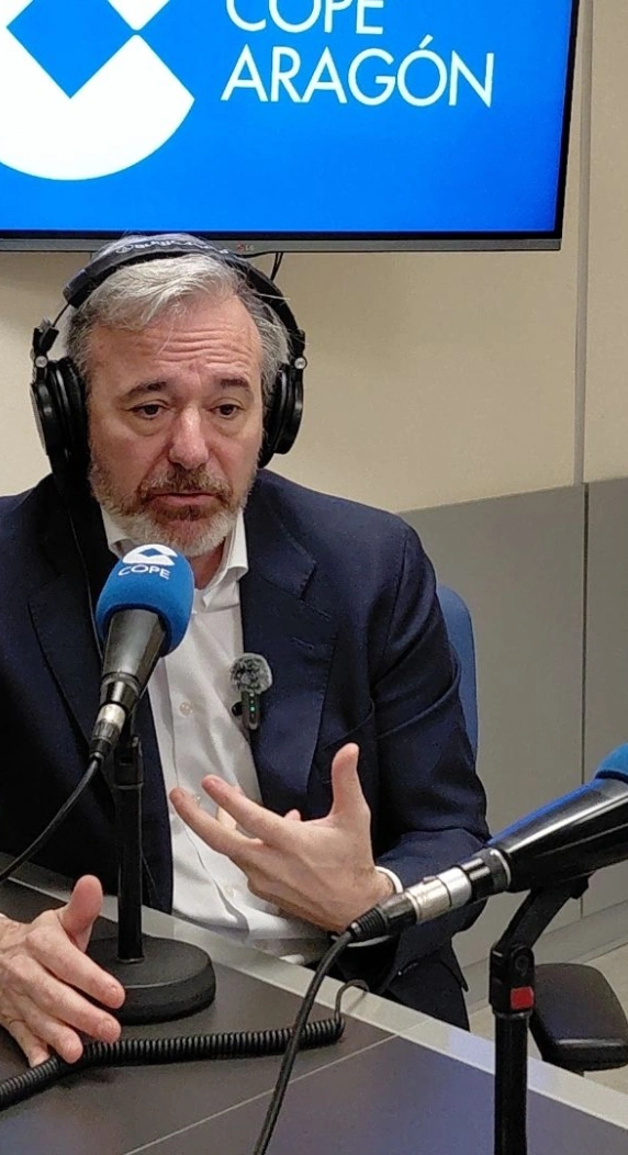 Jorge Azcón, en COPE