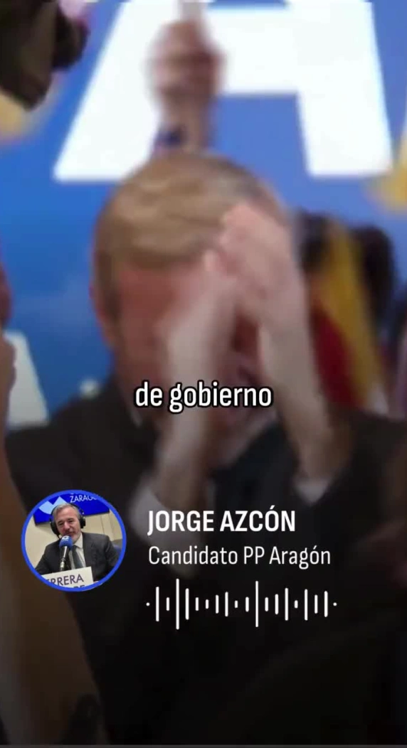 Azcón lunes