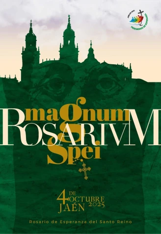 Jaén se convierte en tierra de esperanza con la procesión Magna "Magnum Rosarium Spei"