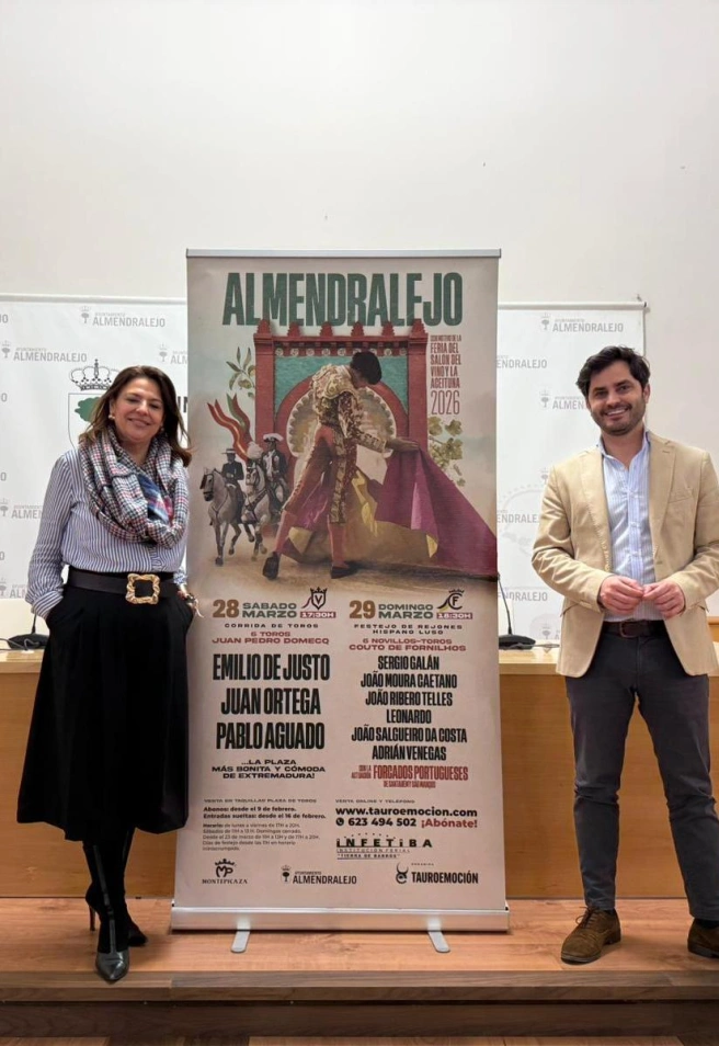 Presentación de los carteles de la feria de Almendralejo