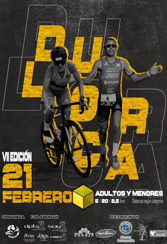 Cartel del Duatlón Ciudad de Lorca