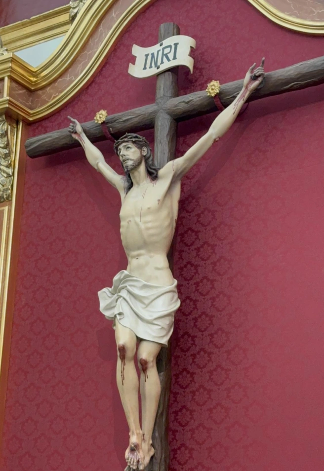 Imagen del Cristo de la Sangre del Paso Encarnado