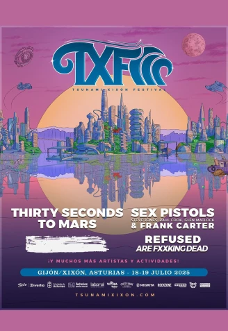 Cartel del Tsunami Xixón Festival 2024