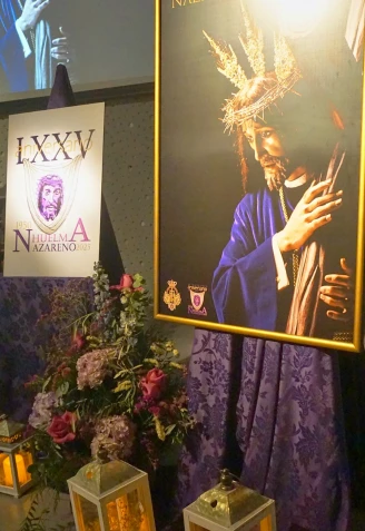 Huelma celebra el 75 aniversario de la refundación de la Cofradía de Nuestro Padre Jesús Nazareno