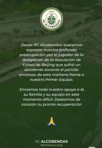 Comunicado del Rayo Ciudad Alcobendas