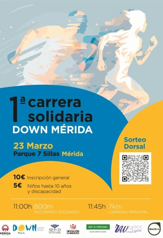 Cartel I carrera solidaria