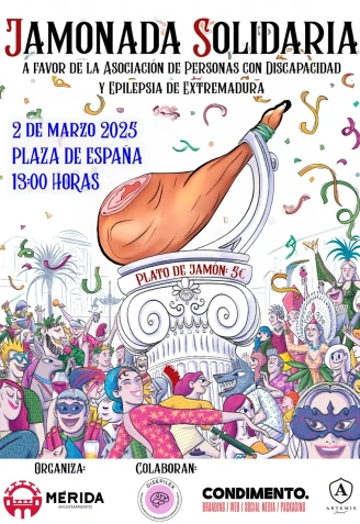 Cartel JamonADA Carnaval