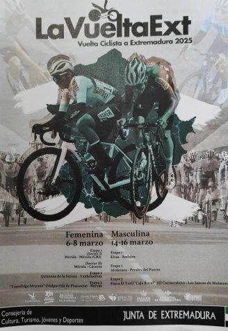 Cartel Vuelta a Extremadura