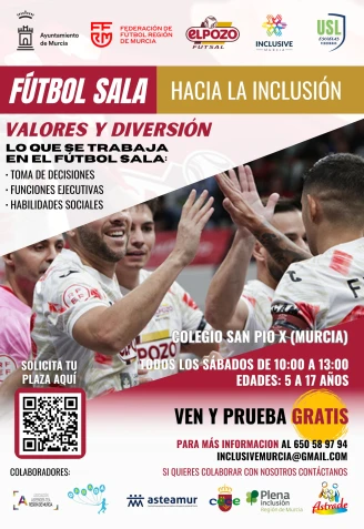 Cartel de la Liga inclusiva