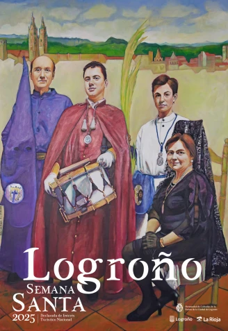 Cartel de la Semana Santa de Logroño 2025