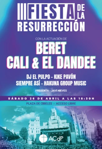 Cartel Fiesta de la Resurreccion III