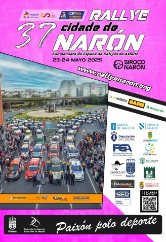 Cartel de la edición de 2025 de la prueba naronesa