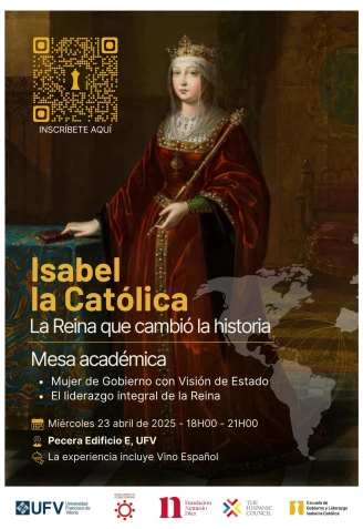 La Escuela de Gobierno y Liderazgo Isabel la Católica invita al acto de clausura de su ciclo formativo: “Isabel la Católica, la reina que cambió el mundo”