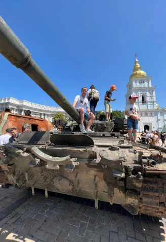 Adrián Lozano en Kiev