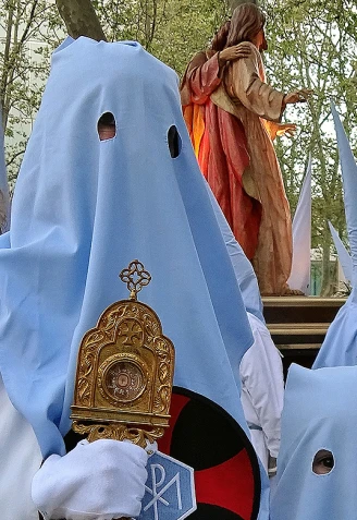 PROCESION DEL SILENCIO.COFRADÍA Nª Sª DE LA SOLEDAD EN LA VERA CRUZ.