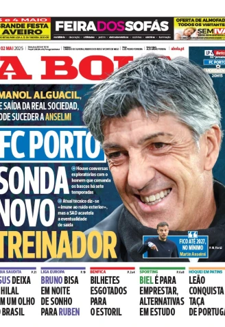 Portada de A Bola con Imanol Alguacil como protagonista