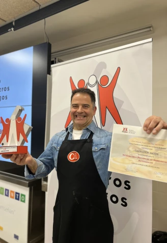 Ganador del concurso de la mejor hamburguesa artesanal de Burgos.
