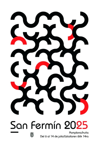 6 Cartel San Fermin. Número 6. Plica 3247. Bauhaus 1919