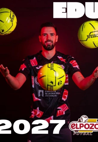 ElPozo Murcia FS anuncia la renovación de Edu Sousa