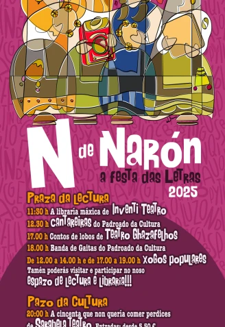 Cartaz Letras Galegas 2025