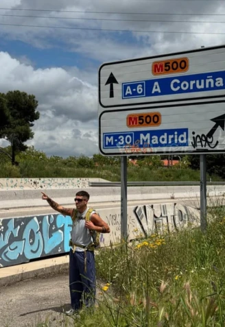 Enol a pie de carretera