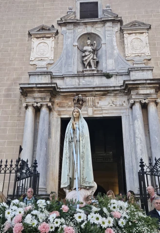 La Virgen de Fátima en la Catedral